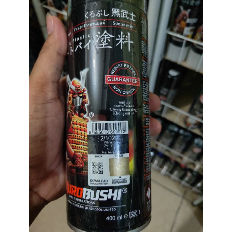 

Pilox samurai Putih white 102