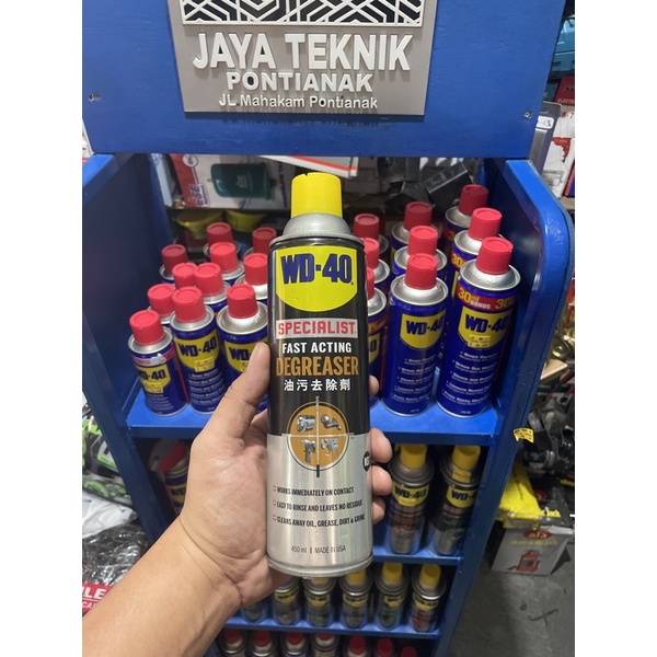 WD-40 Specialist Degreaser 450ml - Pembersih noda Oli Gemuk