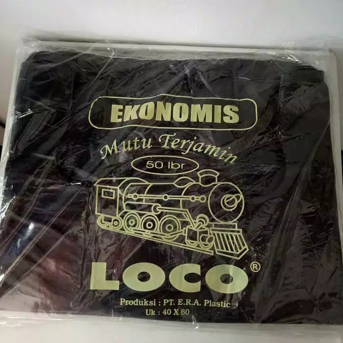 OS PLASTIC LOCO HITAM EKONOMIS