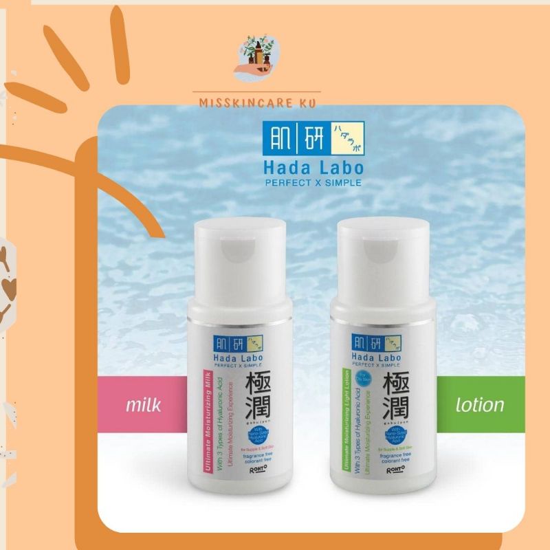 Jual Hada Labo Gokujyun Light Lotion l Ultimate Moisturizing Milk