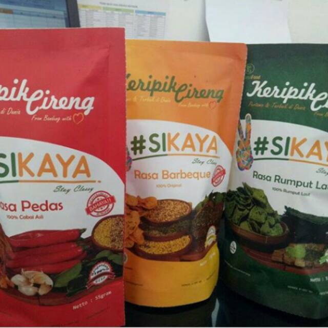 

Keripik cireng #SIKAYA