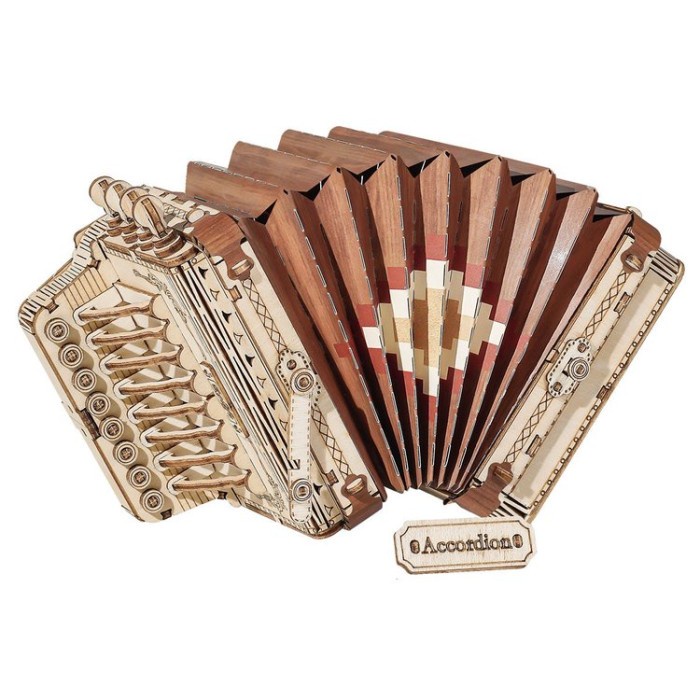 ROLIFE Robotime Accordion TG410 3D Wooden Puzzle