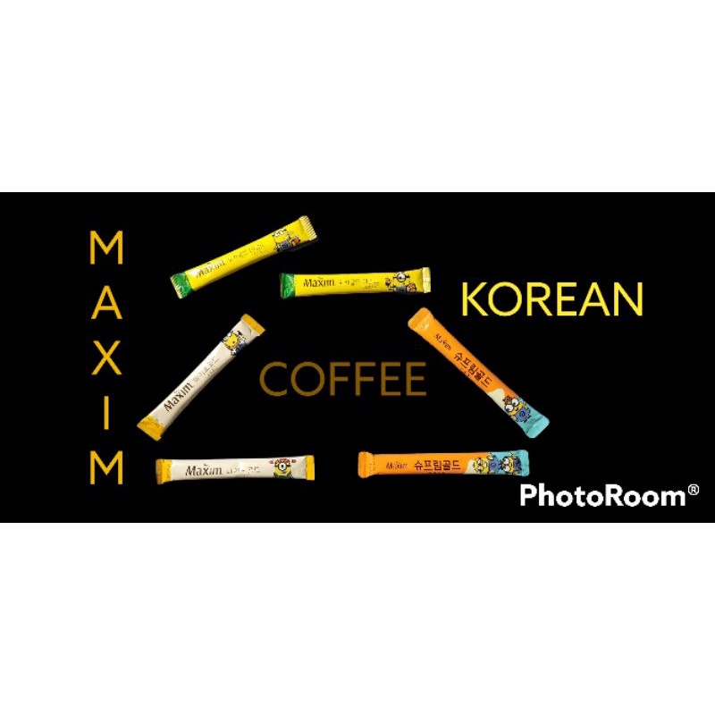 

Maxim Korean Coffeemix / Kopi Korea Edisi Minion Per Sachet 12gr
