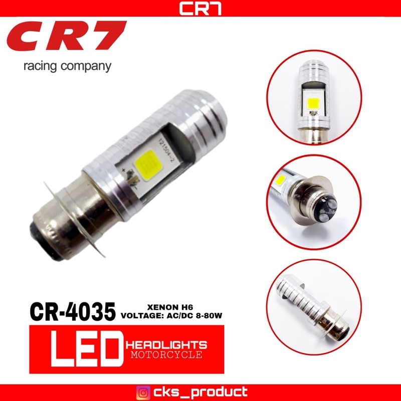 Lampu Depan Bebek / Matic Led 2 sisi AC-DC kualitas A