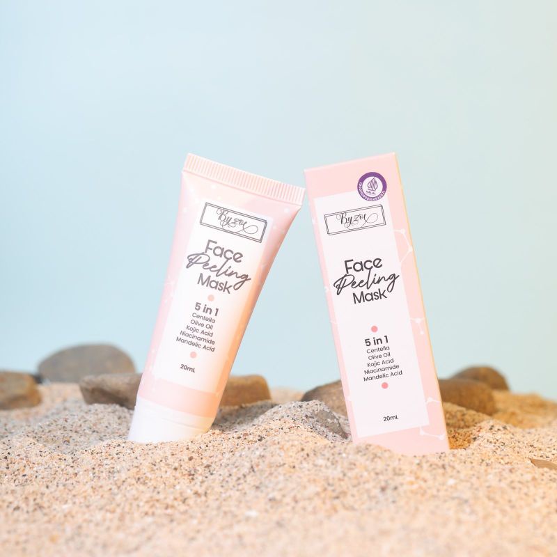 Ready Stock Byzoe 5in1 Face Peeling Mask Masker peeling korea mencerahkan Wajah