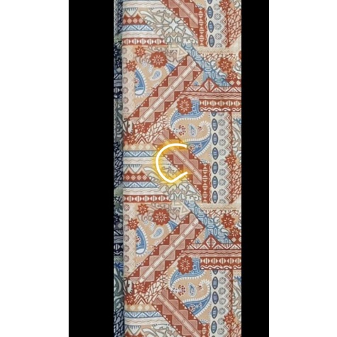 kain monalisa motif batik