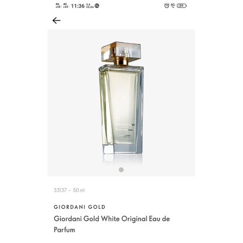 Giordani Gold white Original