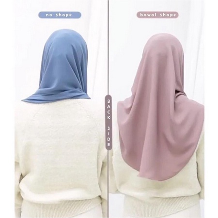 hijab pashmina oval ceruty babydoll // hijab pashmina curve malaysia premium