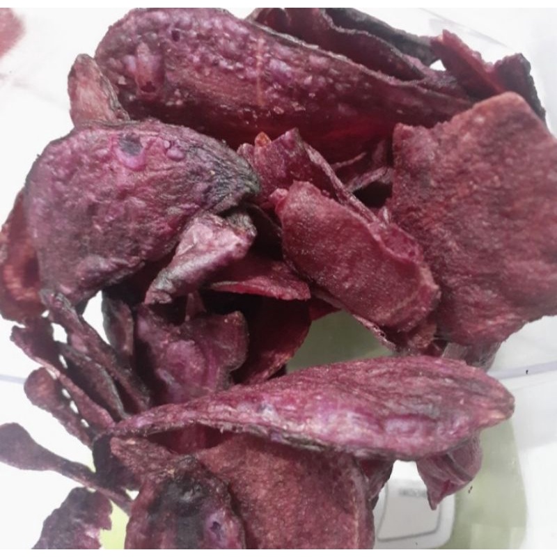 

KERIPIK UBI UNGGU MANIS GURIH RENYAH 1KG CEMILAN KILOAN