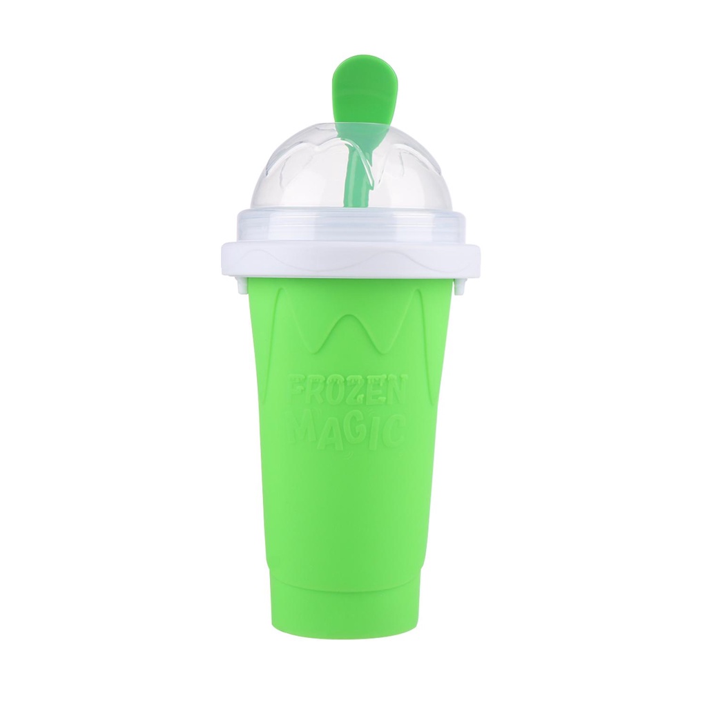 Preva 1 Pcs Slushy Cangkir Travel Anak Portable Musim Panas Es Cepat Frozen Magic Silicone Cup