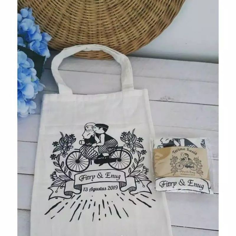 

totebag Souvenir blacu custom UK 30*22/totebag custom/totebag murah