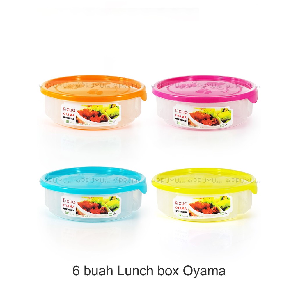 GROSIR Lunch Box - Tempat Makan - Kotak Makan - Souvenir Ulang Tahun - Clio Oyama