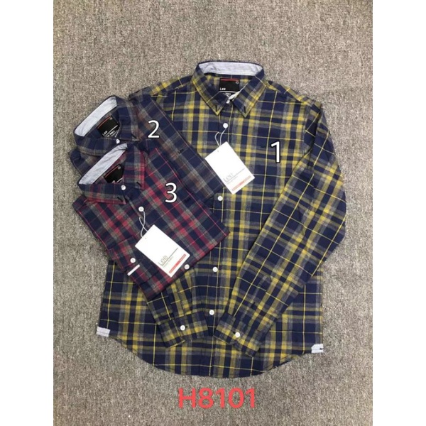 KEMEJA LENGAN PANJANG PRIA IMPORT ( TIMBERLAND) KEMEJA KOTAK KOTAK LENGAN PANJANG IMPORT LAKI LAKI