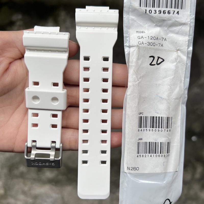 Strap tali jam tangan casio g-shock original GA-120A 7A GA-300 7A band G 120A GA 300
