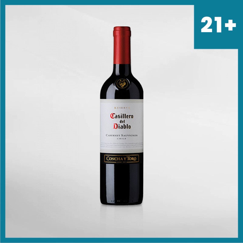 Casillero Del Diablo Cabernet Sauvignon 750 Ml ( Original &amp; Resmi By Vinyard )