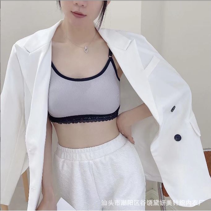 BV.ID BR717 BH SPORT BRA FASHION KOREAN SEXY WANITA BAHAN HALUS TANPA KAWAT BRA MURAH