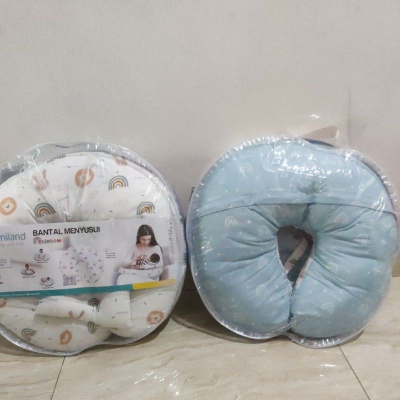 Omiland BANSU Bantal menyusui Rainbow OB3117