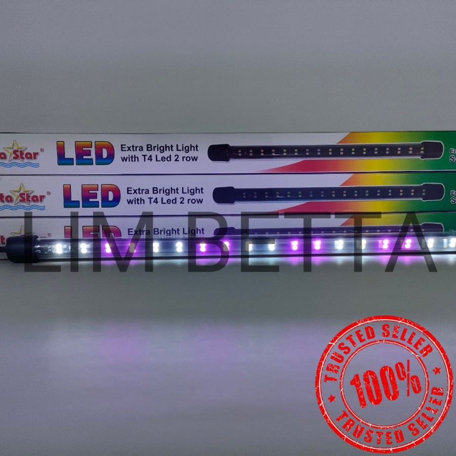 LED T4 D-600 / LAMPU CELUP 2 BARIS NIKITA STAR D-600 / LAMPU AQUARIUM