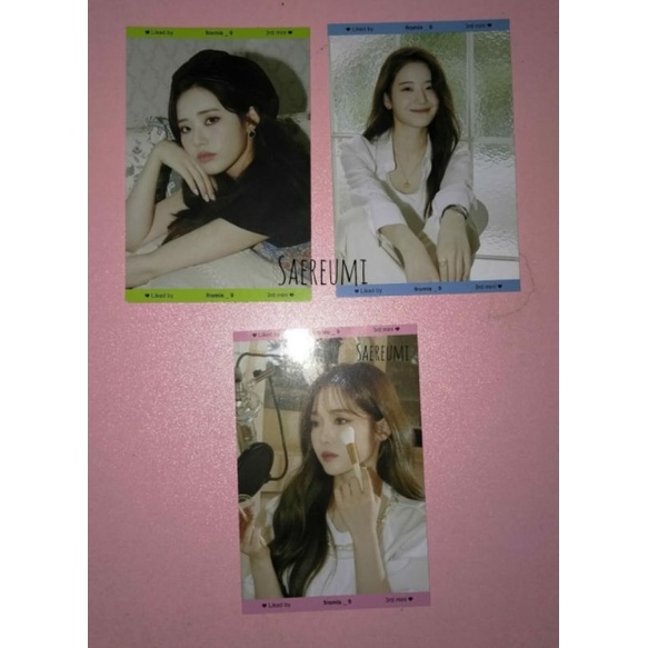 minicard (mc) my little society (my account) fromis_9