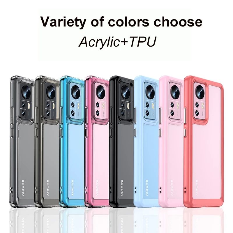 Casing Xiaomi Mi 12 / 12 Pro / 12T / 12 Lite 5G Cover Protective Hybrid Case