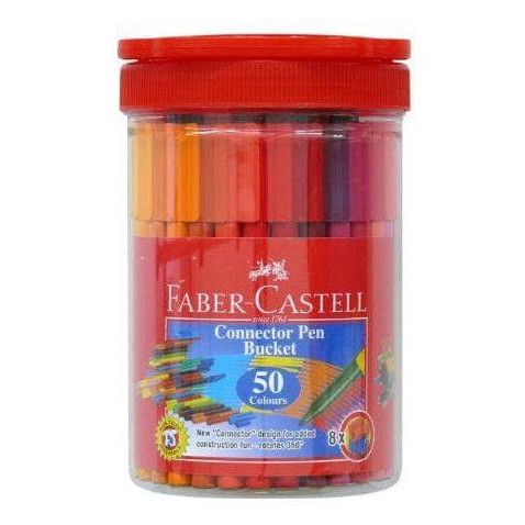 

Ireadyl Connector Pen 50 Warna Faber Castell Jar / Botol