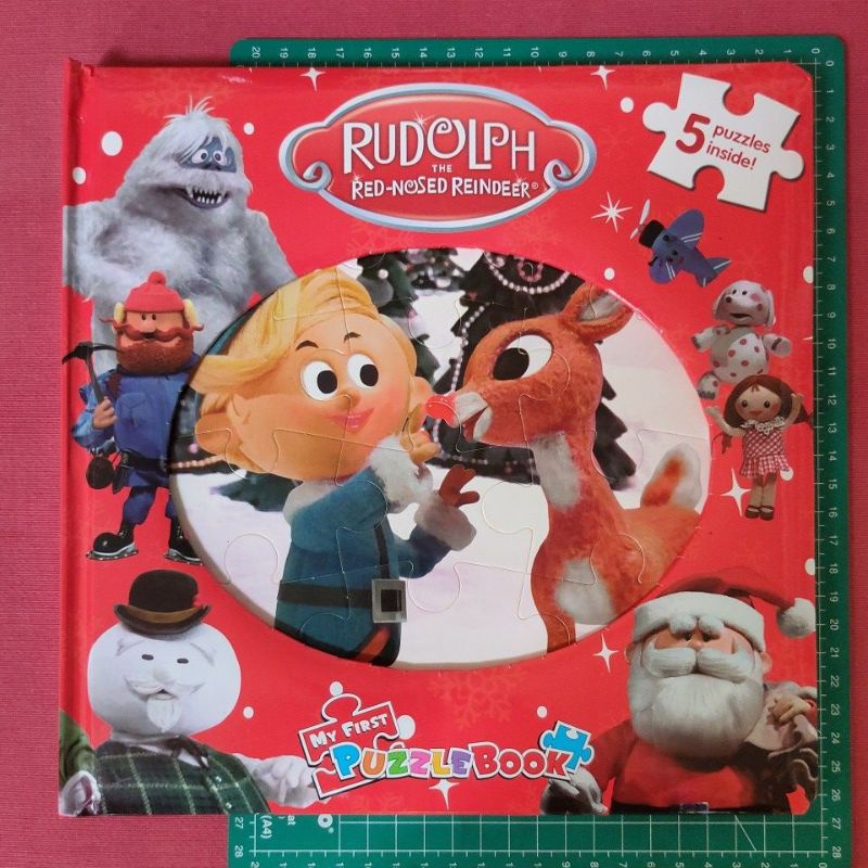 Rudolph the red nosed reindeer my first puzzle book