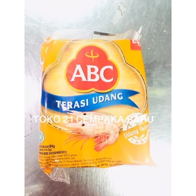 

ABC Terasi Udang 1 PACK isi 20 SACHET | Terasi Udang Rebon ABC Murah