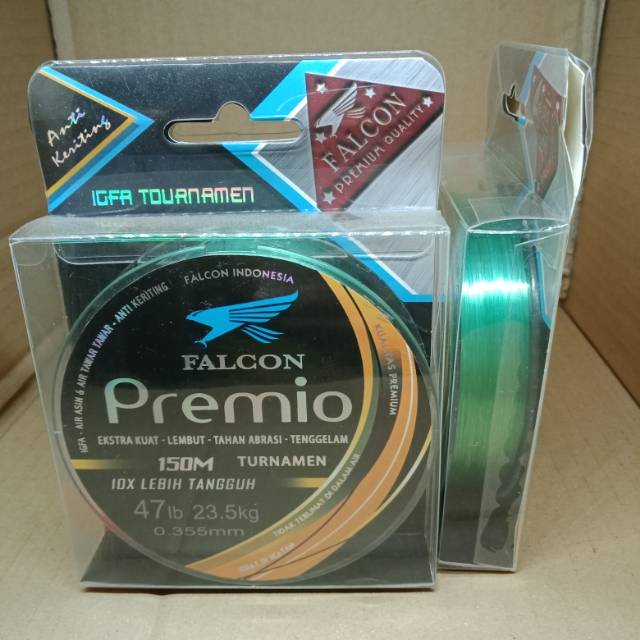 Senar falcon premio 150m IGFA air asin-air tawar-anti keriting