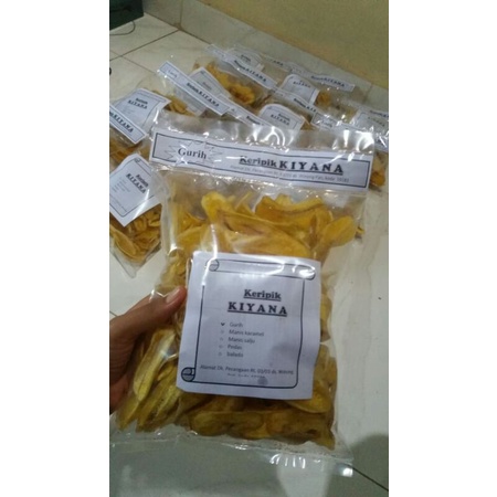 

keripik pisang KIYANA, snak enak, jajanan renyah