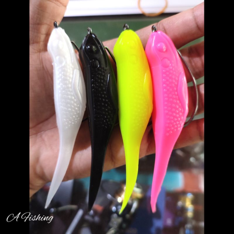 SOFT BAIT 12g / 10cm I UMPAN CASTING IKAN GABUS DAN TOMAN