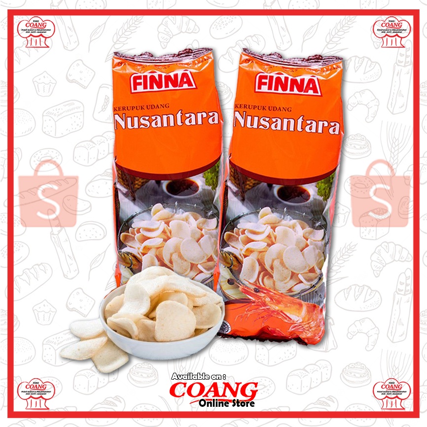 

FINNA NUSANTARA 380 GR - KERUPUK UDANG
