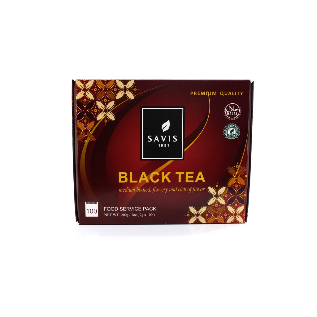 

Savis - Black Tea 100 Teabag