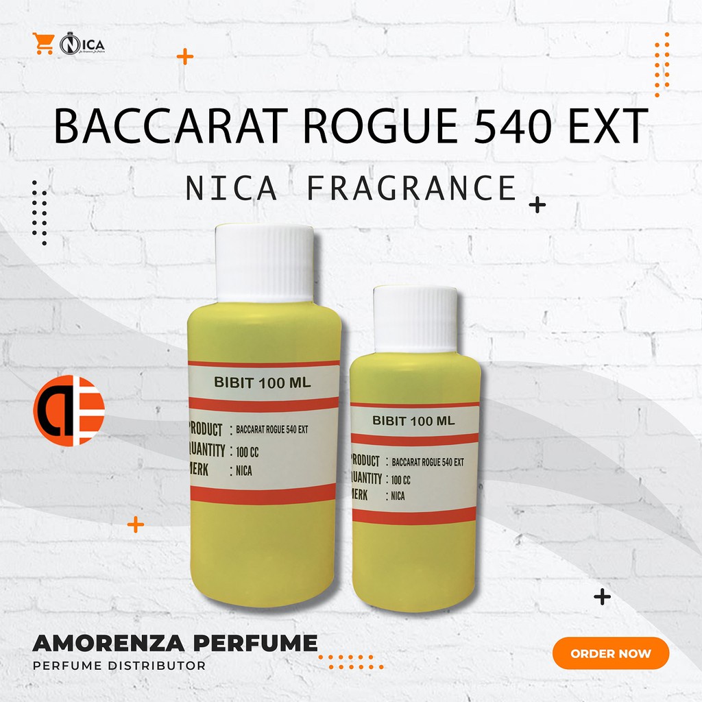 Bibit Parfum Murni Bacreit Rouge 540 Extrait Unisex - BACREIT NICA FRAGANCE Kemasan 50 ML