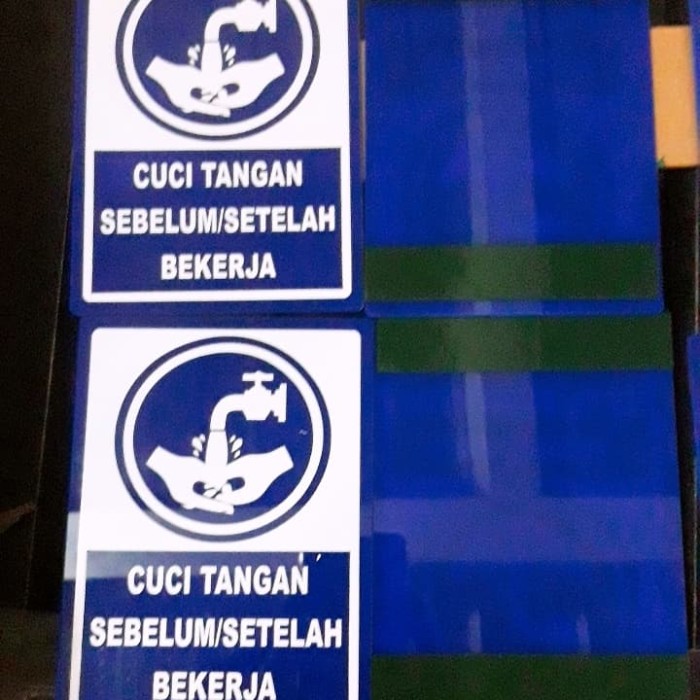 

Utrs0e4 Plat Acrylic Cuci Tangan /Sign Label Akrilik/Sign Board Custom/Stiker As71S0D