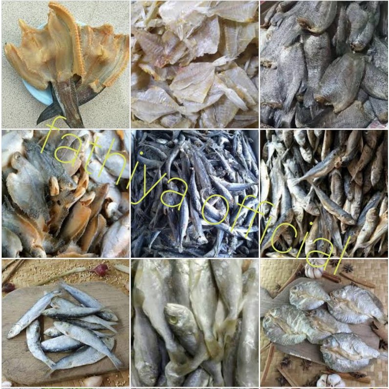 

Berbagai Ikan Asin | Gabus | Kapasan | Tawes | Kepala Batu | Tembang | Layang Asin Rebusan | Sepat | 100gram | naga_exspress