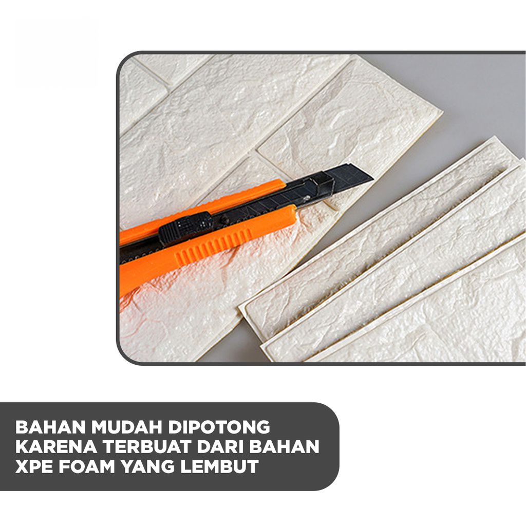 LIMITED Wallpaper dinding 3d motif gambar / Wallpaper Dinding 3d Motif Gambar Wallfoam Dekorasi