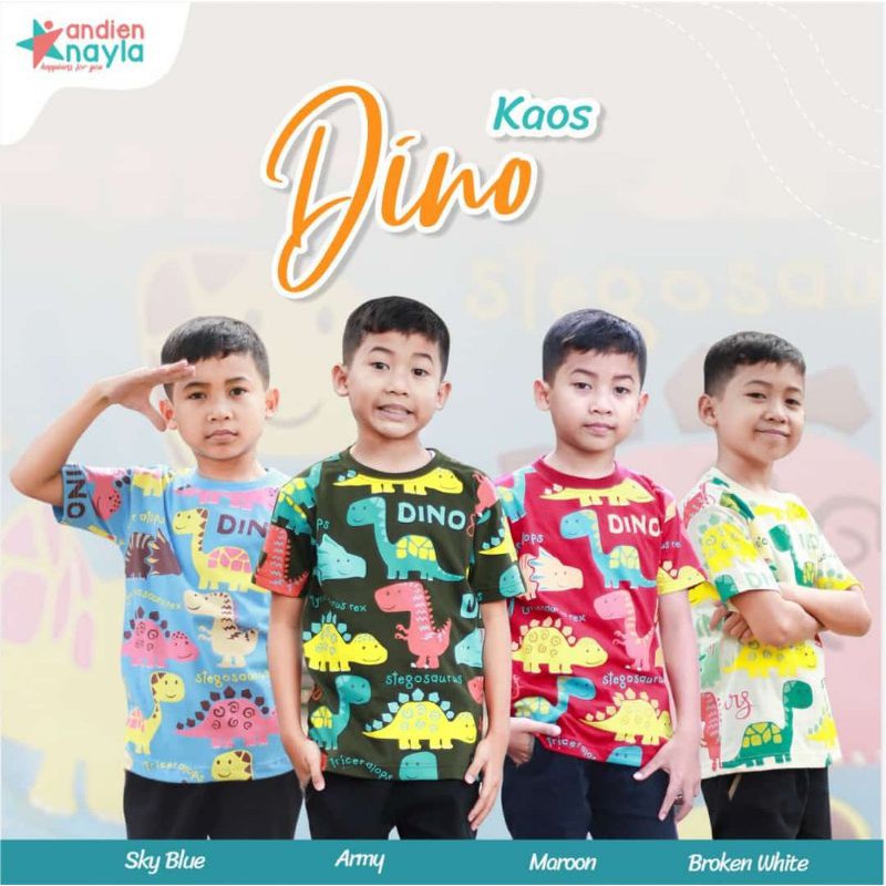 Kaos Dino by Andien Nayla