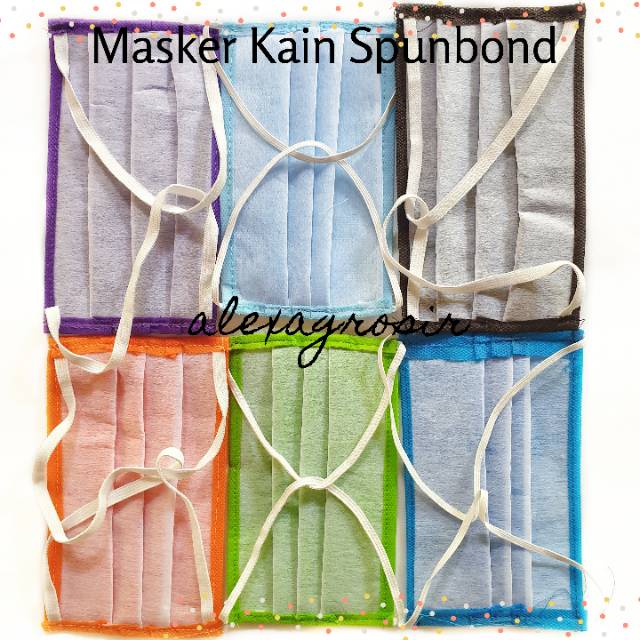 MASKER KAIN SPUNBOND TERMURAH -ALEXAGROSIR