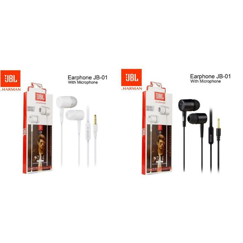 Handsfree Hf headset JBL JB-01 Stereo Supper Bass