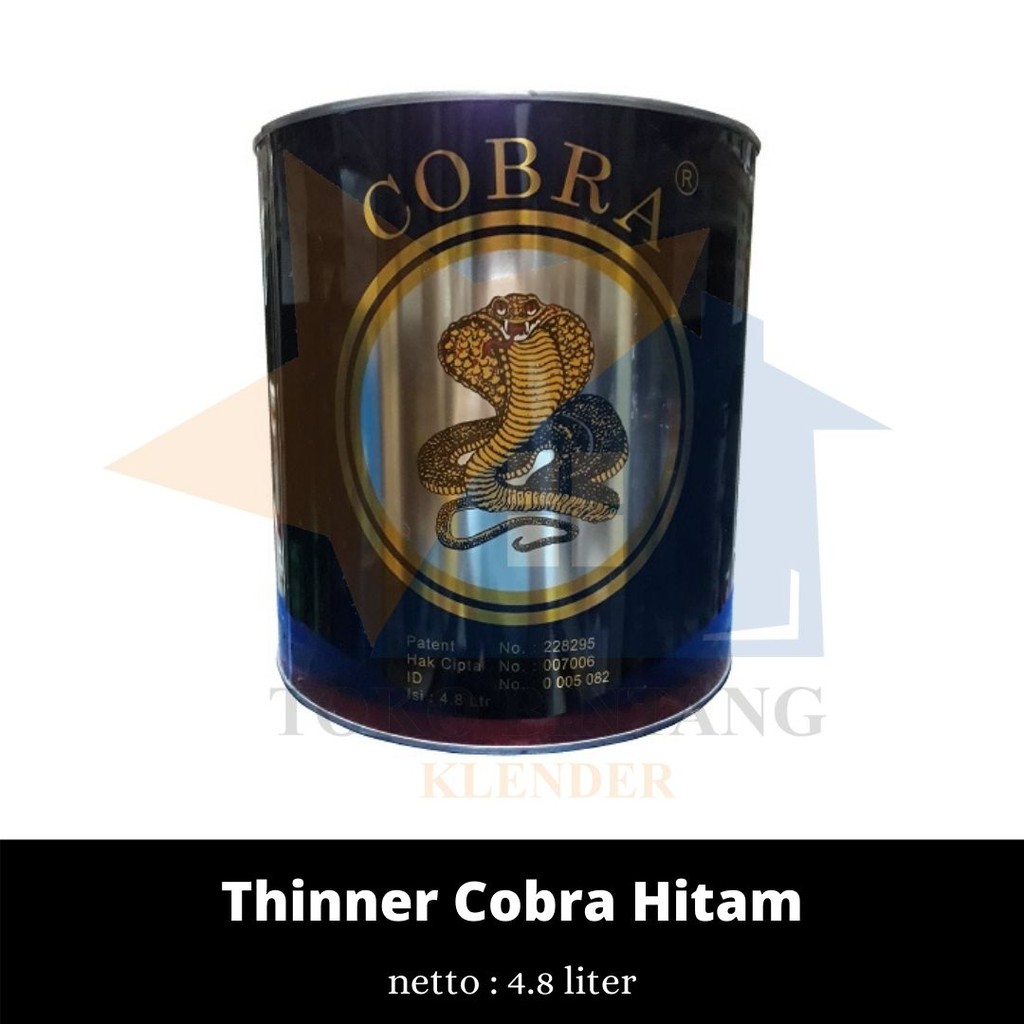 Thinner Cobra Hitam Galon