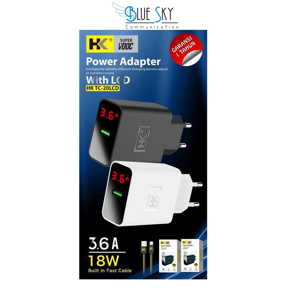 CHARGER HK D20 LCD MICRO TRAVEL ADAPTOR