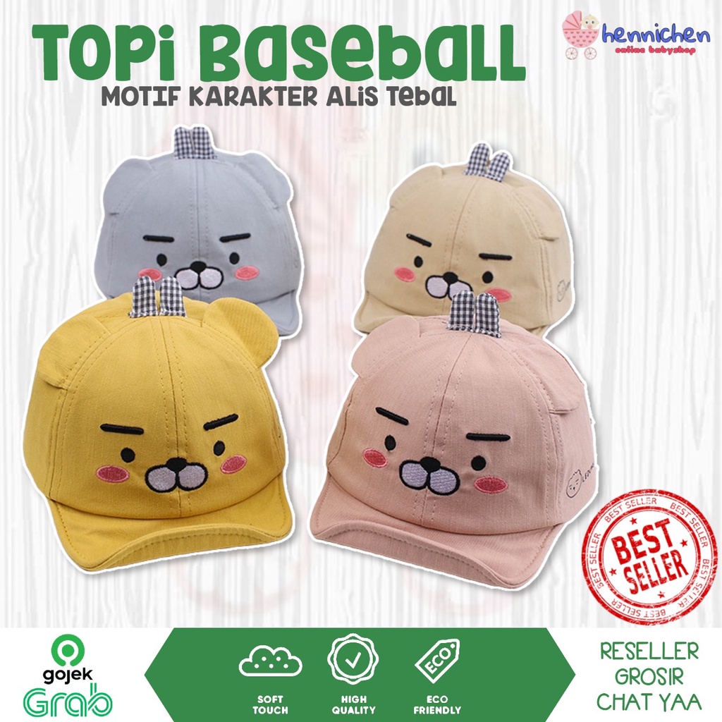 TOPI BASEBALL ANAK LUCU MOTIF KARAKTER IMPORT FASHION ANAK UNISEX