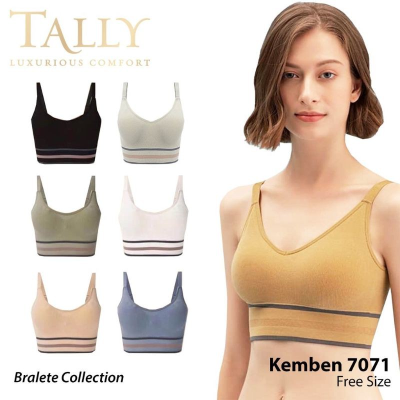 BRALETTE SPORT TALLY 7071  RAJUT CUP BUSA - BUNGALILY