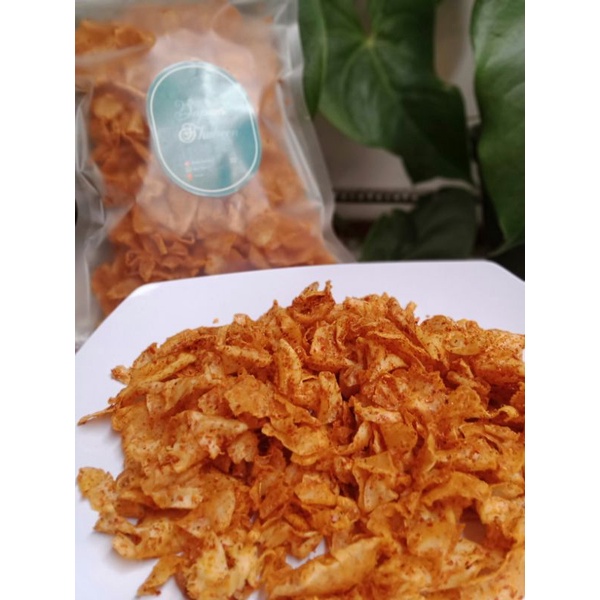 

Kripset Keripik Singkong Pedas Gurih Enak Cemilan Murah 500g