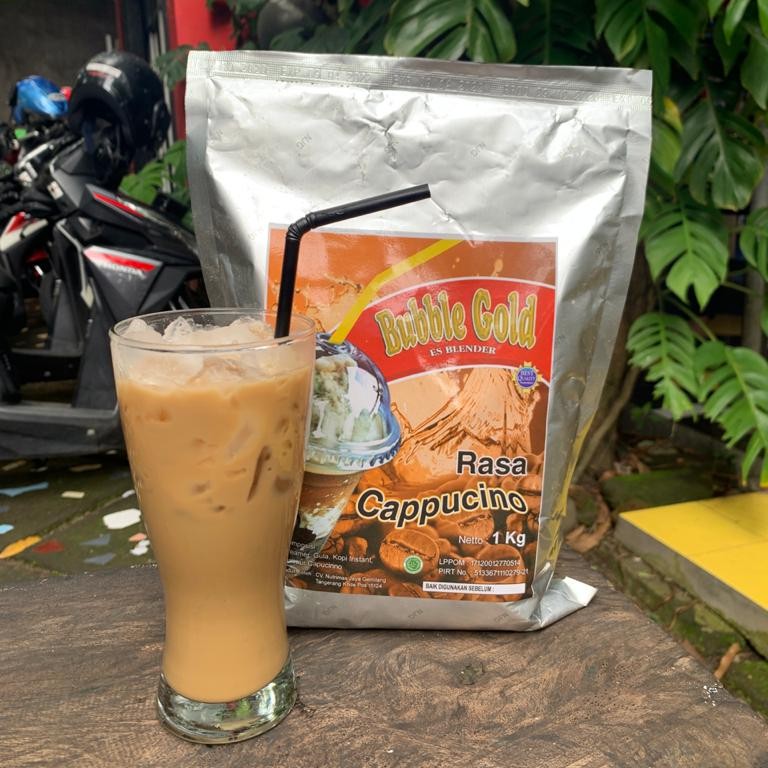 

Bubuk Minuman Cappucino Bubble Gold 1 Kg Grosir