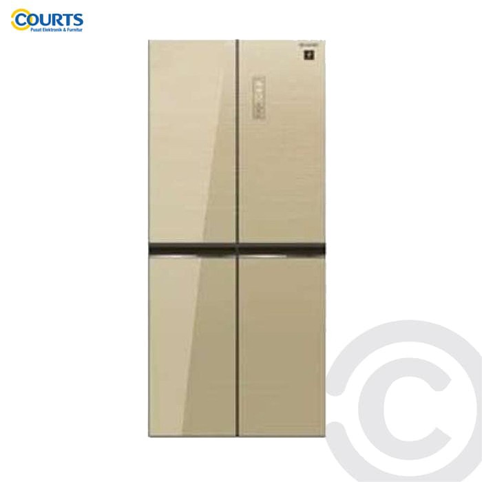 SHARP KULKAS 2 PINTU SIDE BY SIDE INVERTER 472L SJ-IF51PG-CG