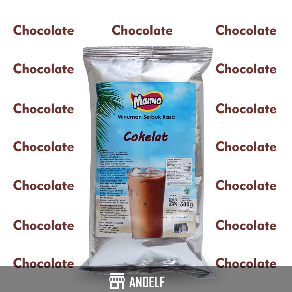 

Bubuk Minuman Cokelat Kemasan 500 gram