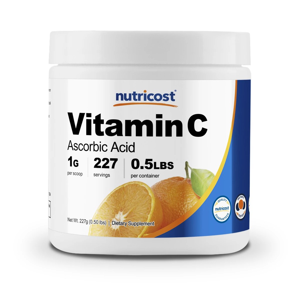 Nutricost, Vitamin C Powder Ascorbic Acid, 227gr