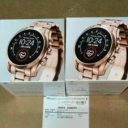 michael kors gen 5  rosegold bradshaw smartwatch mkt5086