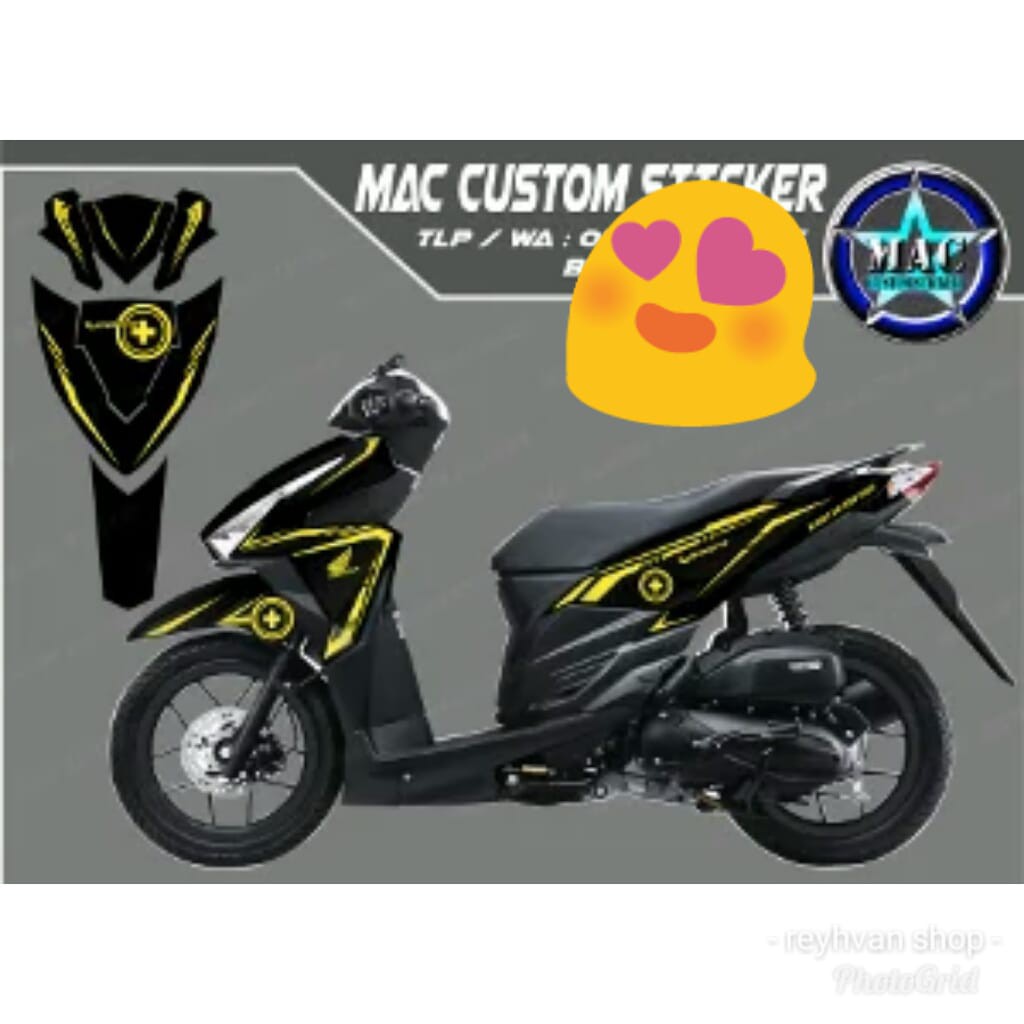 Cutting Stiker Vario Techno 125 Vario 150 Limited Edition